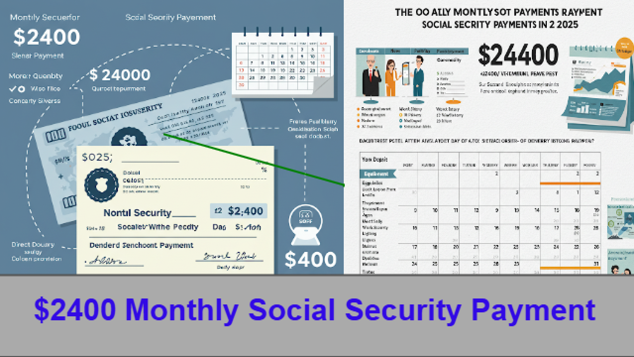 00 Monthly Social Security Payment 2025: Eligibility, Direct Deposit Dates