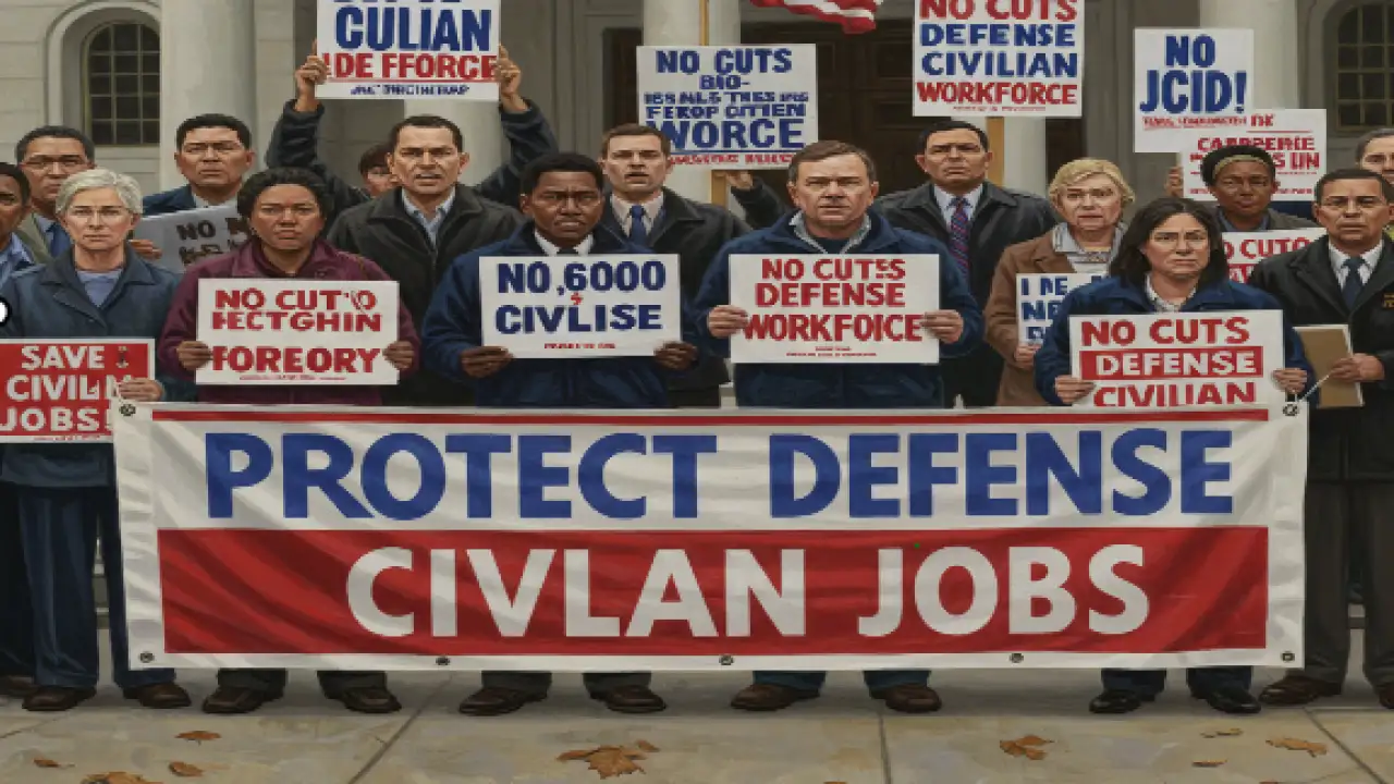 Pentagon to Cut Up to 60,000 Civilian Jobs Amid Cost-Cutting Efforts