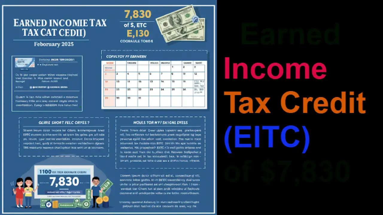 Earned Income Tax Credit (EITC) of ,830 in February 2025: Eligibility, Filing Process, and Payment Dates
